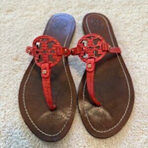 Tori Burch Sandals Red Size 8